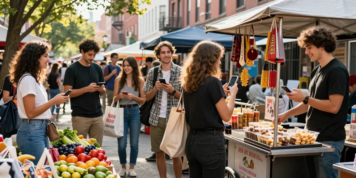 Exploring local shops and street food at https://forumup.org/shop/search.php?ca_id=&addr1=&addr2=&addr3=&schKeyword= in an urban market.
