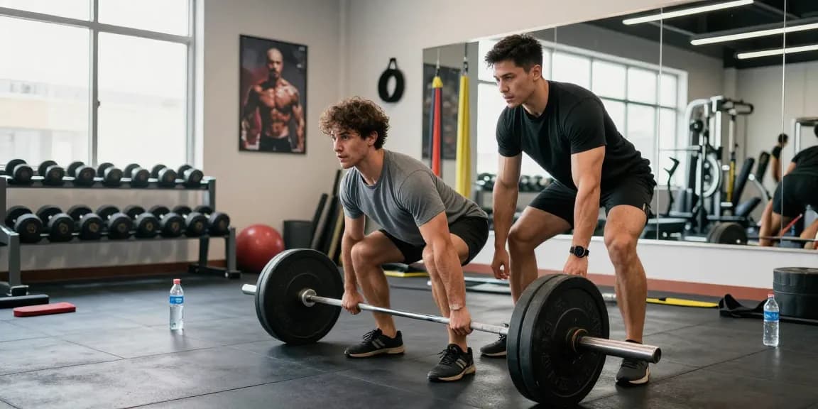 Dynamic moment at the Official Prime Pharma Steroid Shop gym, showcasing strength training and professional coaching.