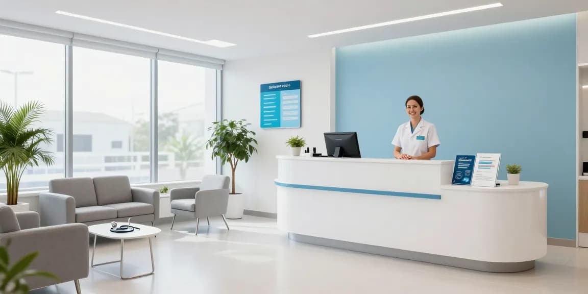 Hair transplant Turkey services in a modern healthcare clinic setting focused on patient care and consultation.