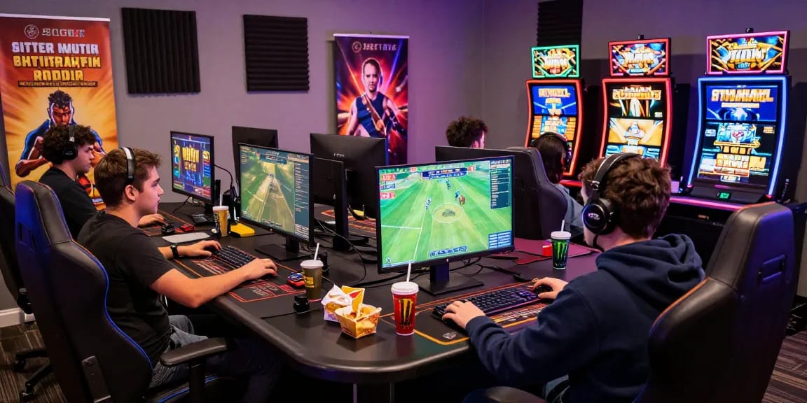 GO99 online gaming scene with players engaged in sports betting and casino games in a dynamic atmosphere.