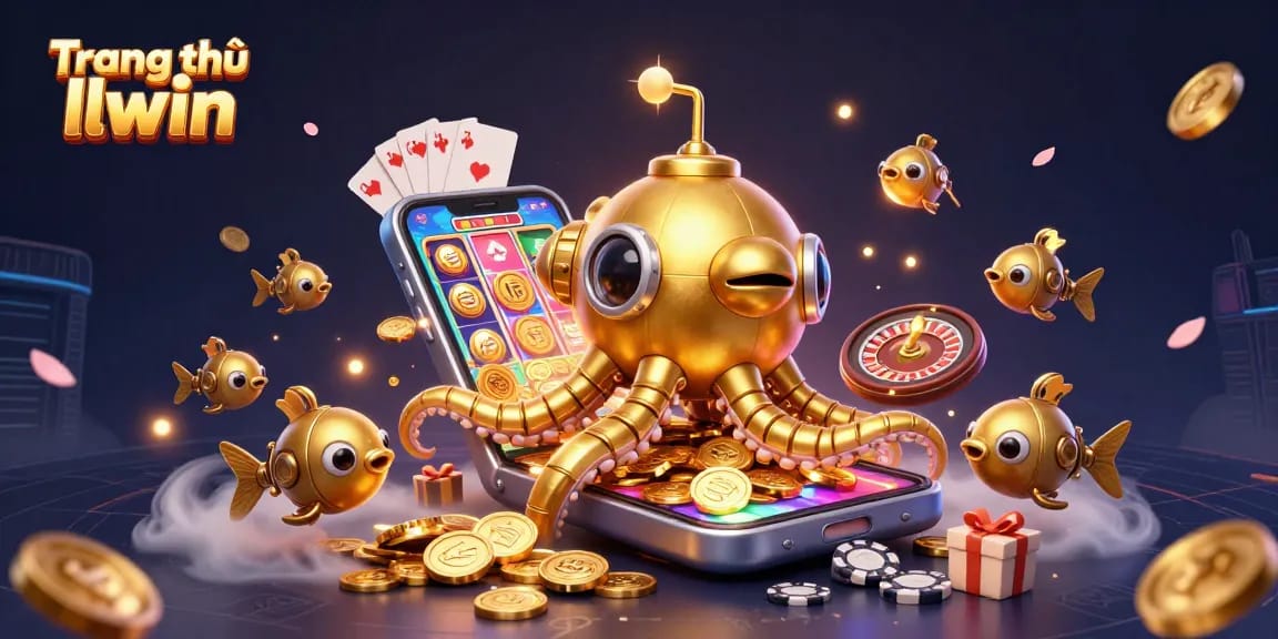 Engage with Trang chủ llwin featuring an electrifying casino experience, reels spinning and coins flowing.