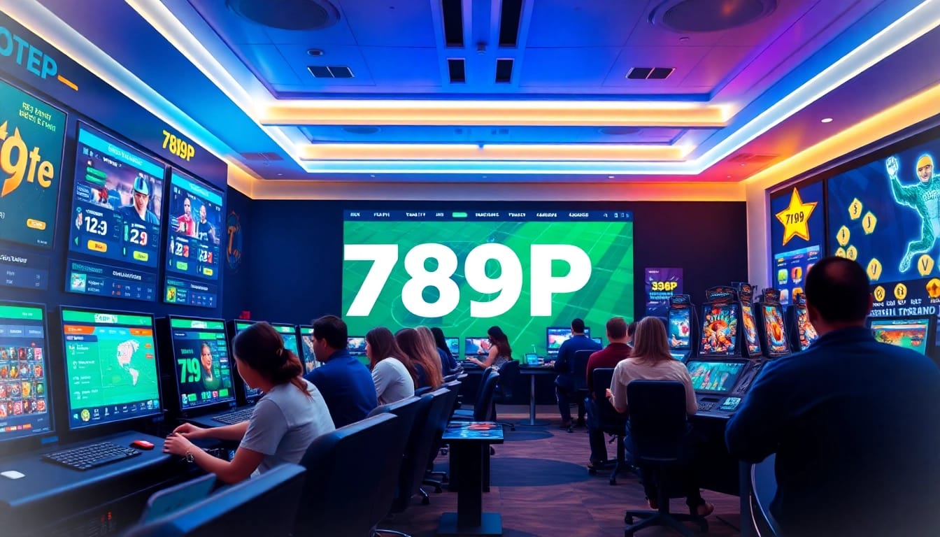 Experience the thrill of online gaming with 789P's modern interface and engaging atmosphere.