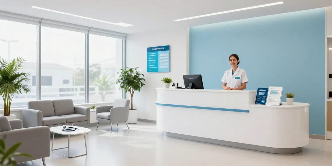 Hair transplant Turkey services in a modern healthcare clinic setting focused on patient care and consultation.