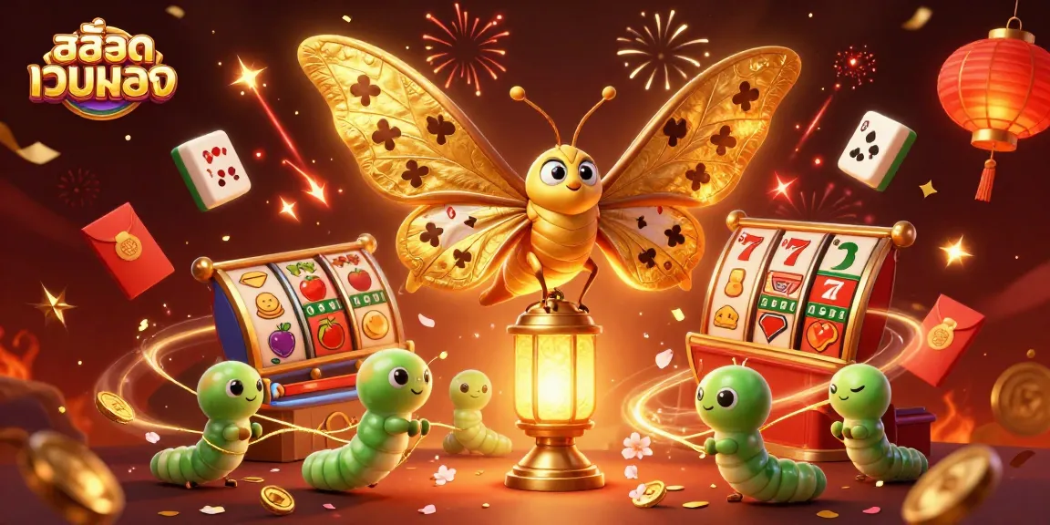 Play exciting games on สล็อตเว็บตรง featuring vibrant slot reels and enchanting casino illustrations.