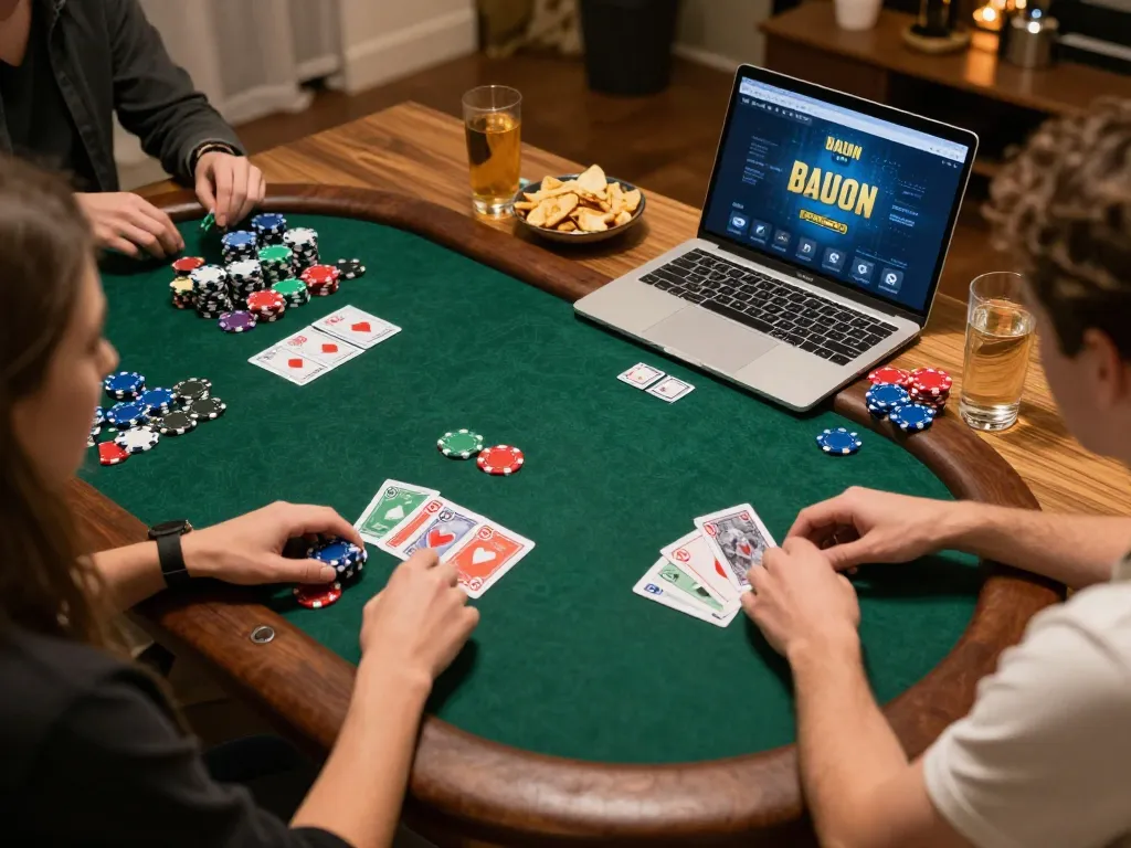Experience the thrill of link xx88 while playing online poker in a cozy environment with friends.