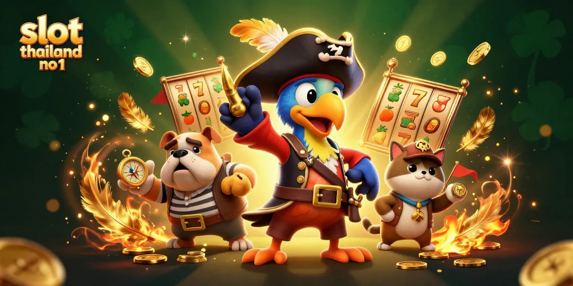 Engage in thrilling slot action with slot thailand no 1, featuring colorful game elements and vibrant characters.