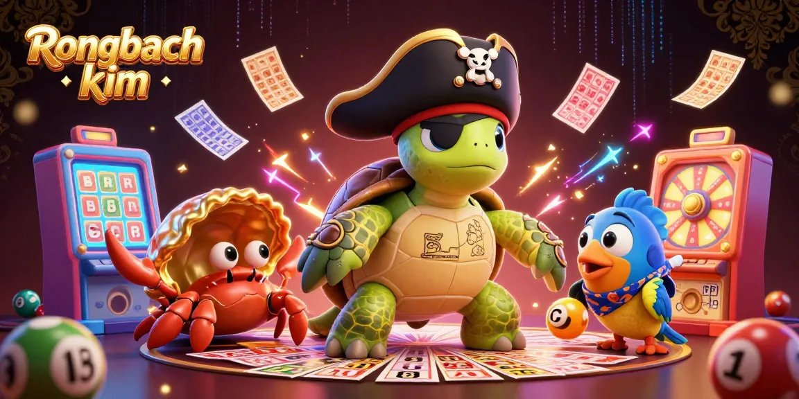 Participate in exciting Rongbach kim lottery games with vivid characters and dynamic visuals.