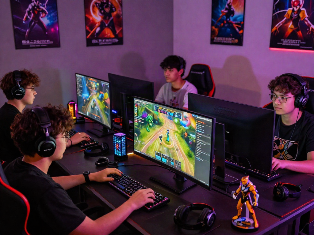 Exciting gaming atmosphere showcasing players engaging with bonus new member 100 offers in vibrant setups