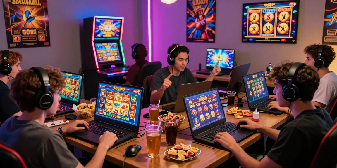 Players enjoying slot gacor games in a vibrant online gaming environment with exciting graphics and dynamic interaction.