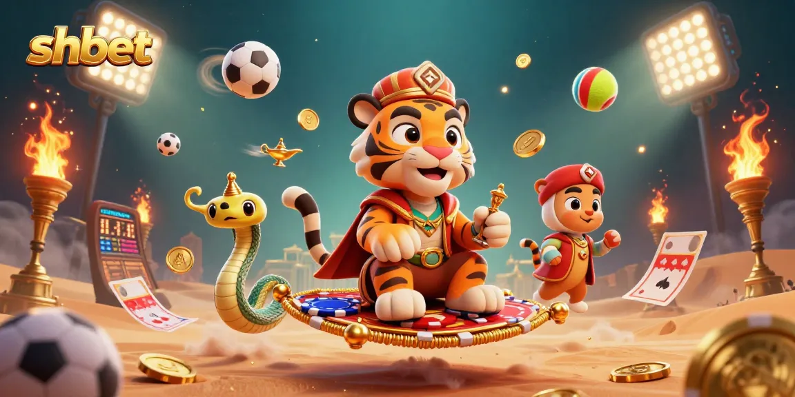 Experience shbet excitement with a vibrant casino scene full of energetic sports betting action.