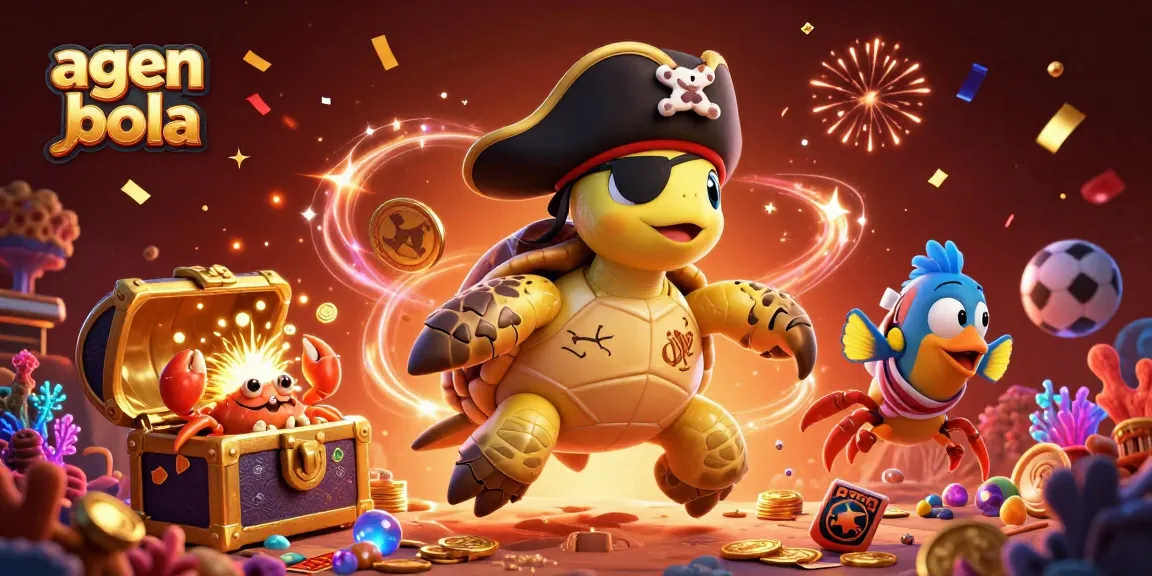 Engage in exciting agen judi bola action with colorful characters amid sparkling treasures