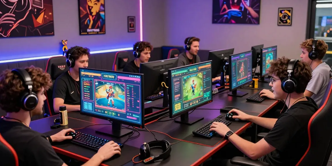 Players engaged in HAYWIN's gaming platform, showcasing excitement and competition.