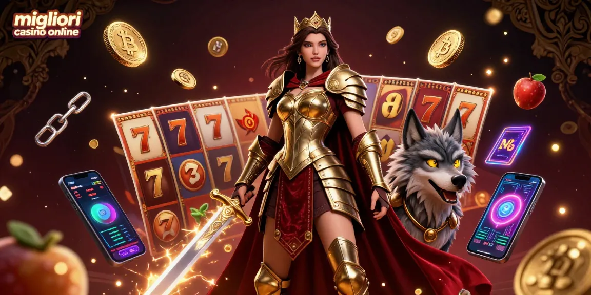 Gioca e vinci nei migliori casinò online con immagini coinvolgenti di slot e jackpot.