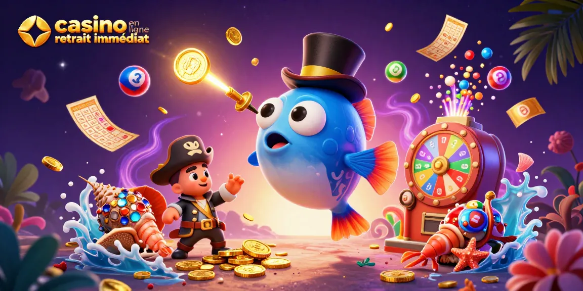 Gagnez avec le casino en ligne retrait immédiat en jouant avec des personnages captivants et des éléments de jeu dynamiques.