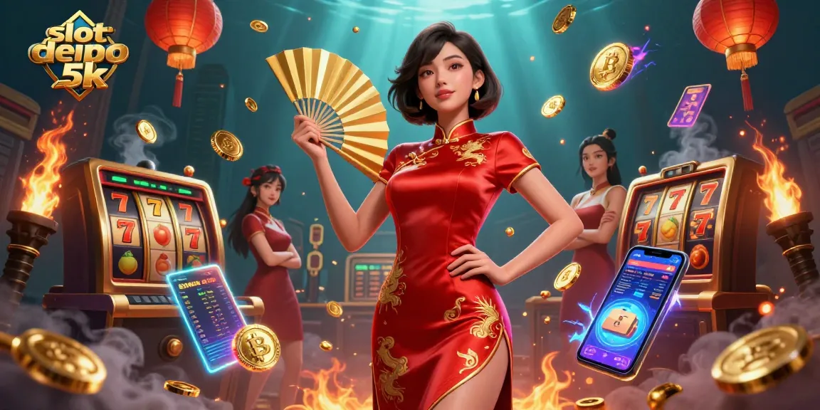 Play exciting games at slot depo 5k with colorful reels and vibrant graphics.