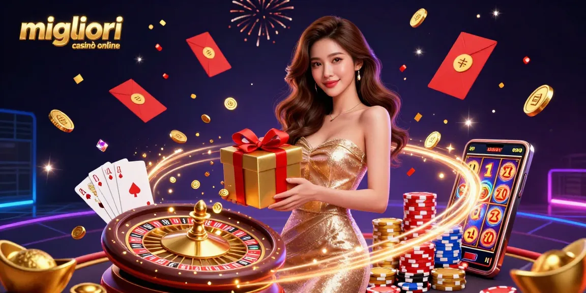 Vivi l'emozione dei migliori casinò online con monete d'oro, roulette e colori vivaci!