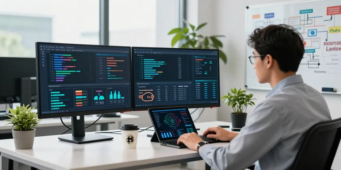 Expert in a modern office analyzing data to recover stolen cryptocurrency using high-tech tools and strategies.