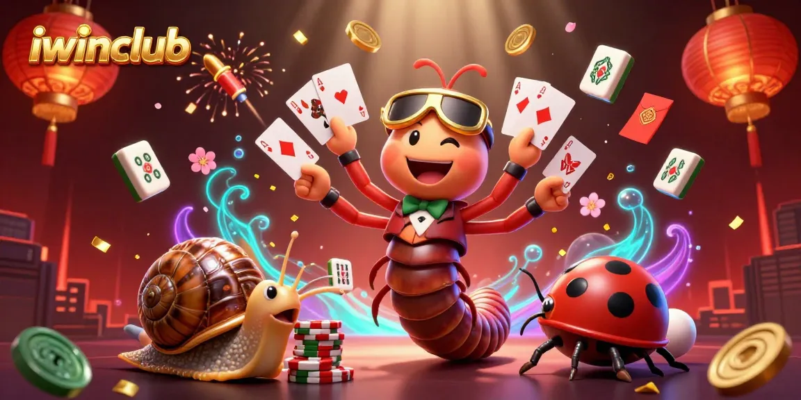 Engage with exciting gameplay at iwinclub featuring vibrant characters and rich casino elements.