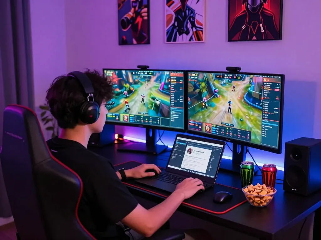 Engaging esports betting Singapore scene with live match and betting interface.