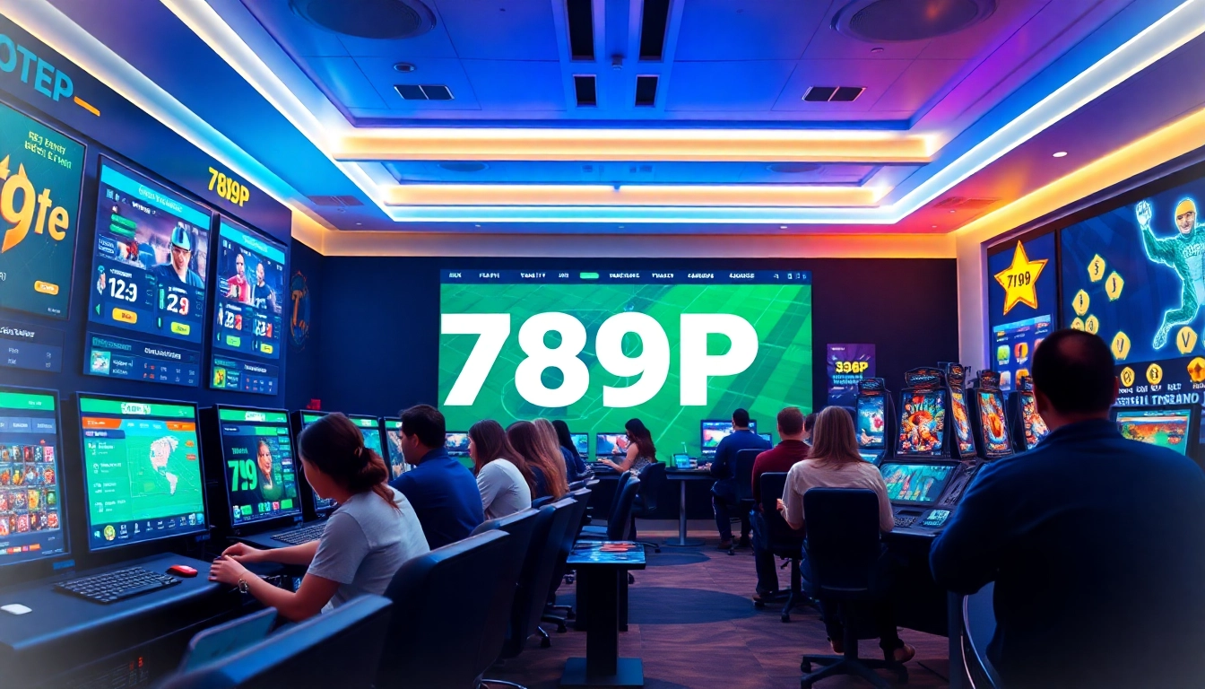 Experience the thrill of online gaming with 789P's modern interface and engaging atmosphere.
