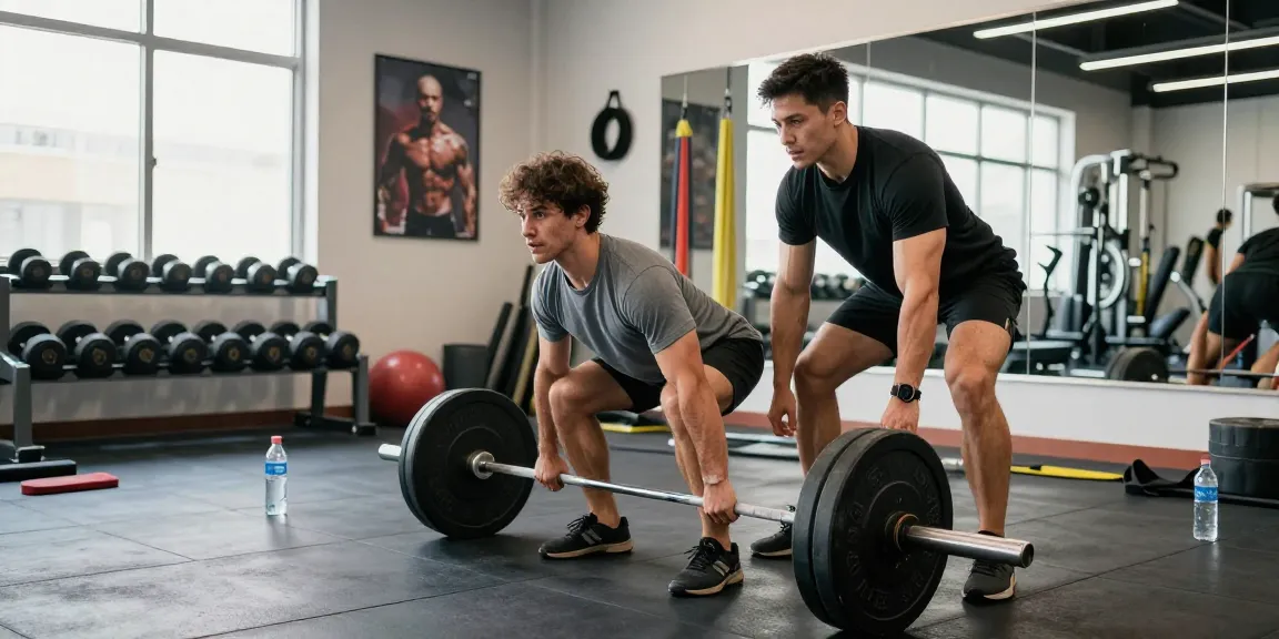 Dynamic moment at the Official Prime Pharma Steroid Shop gym, showcasing strength training and professional coaching.