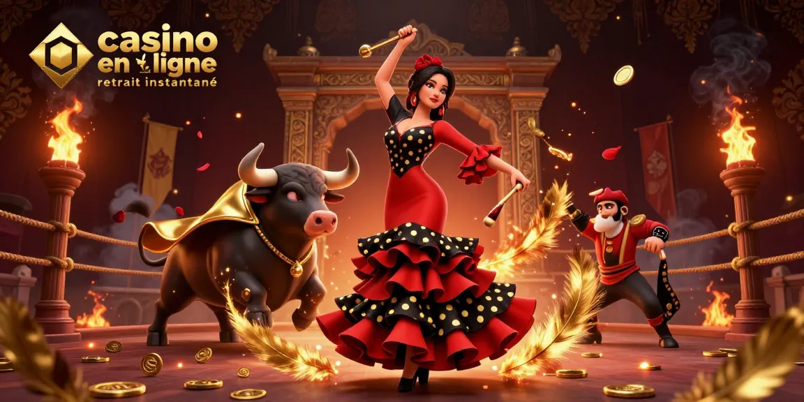 Engagez-vous avec casino en ligne retrait instantané mettant en avant une danse dramatique et des éléments de casino vibrants !