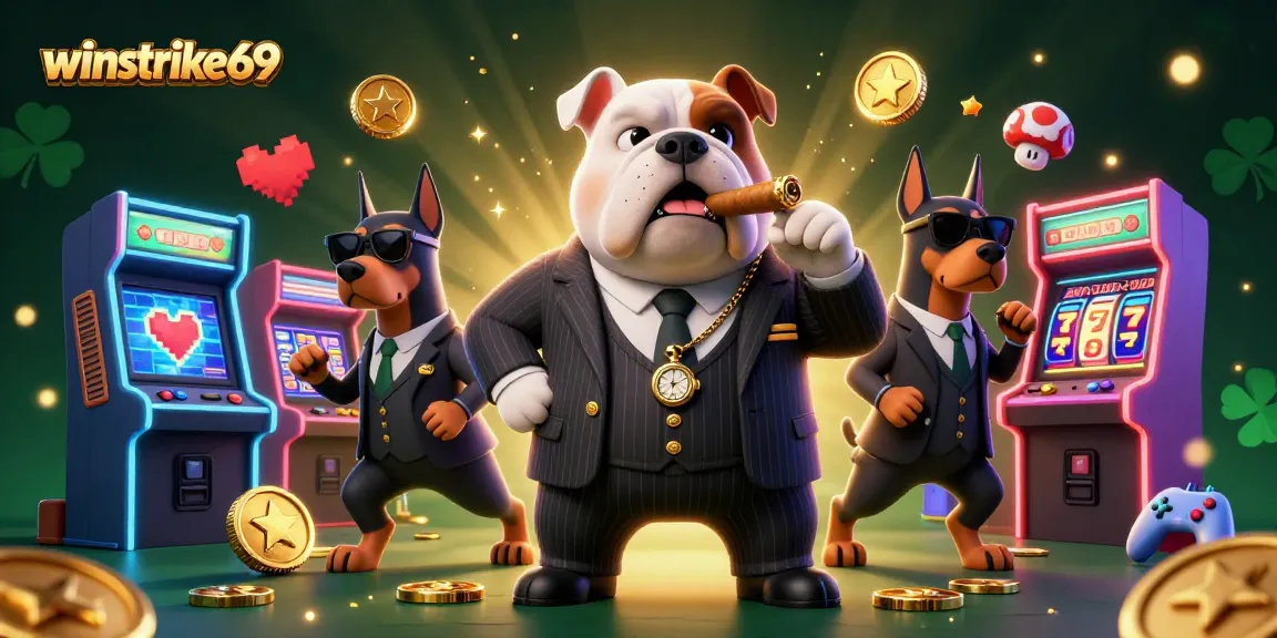 Join the action with winstrike69 and experience immersive casino excitement in this dynamic illustration.