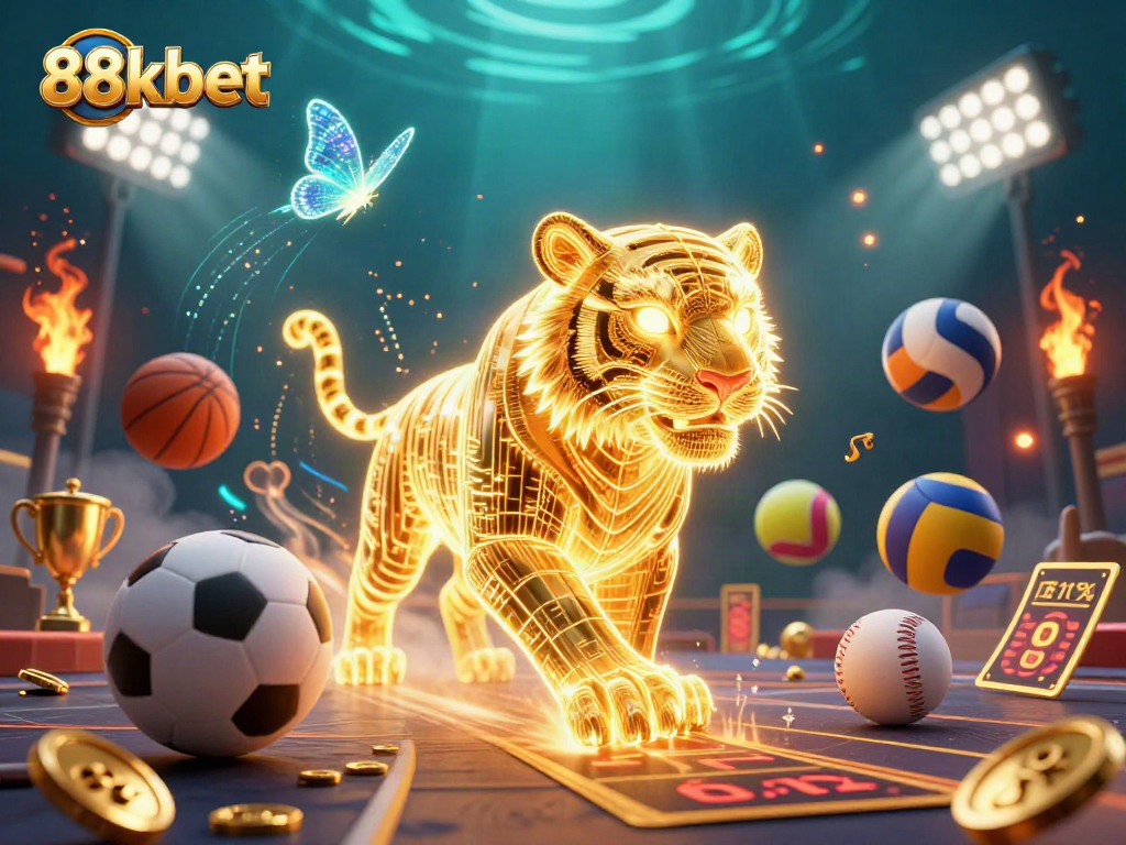 Engage with the vibrant world of 88kbet through this dynamic casino scene.