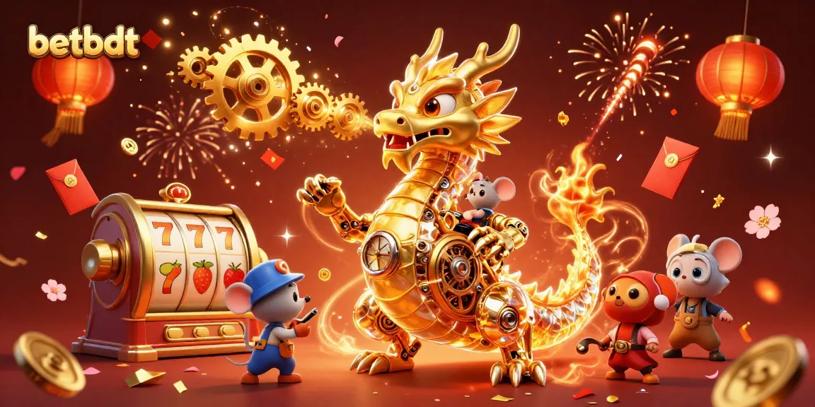 Experience thrilling gameplay and big wins on BETBDT's vibrant slot machines featuring golden elements and engaging design.