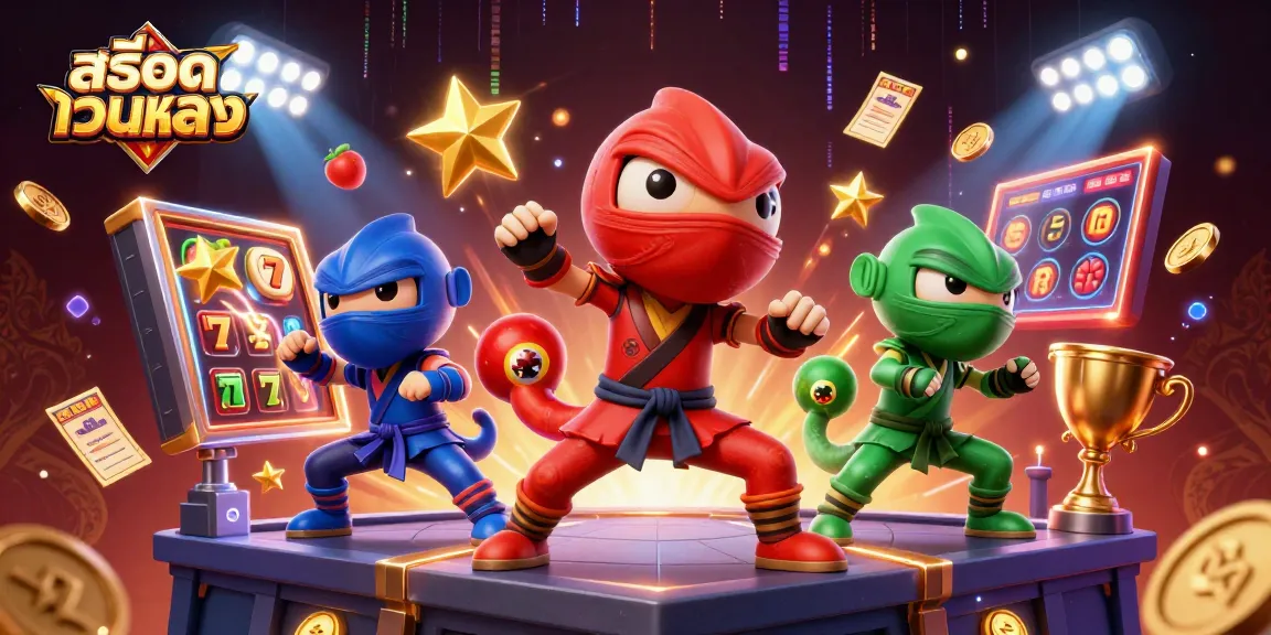 Experience thrilling gameplay with สล็อตเว็บตรง characters in action, displaying rich casino elements.