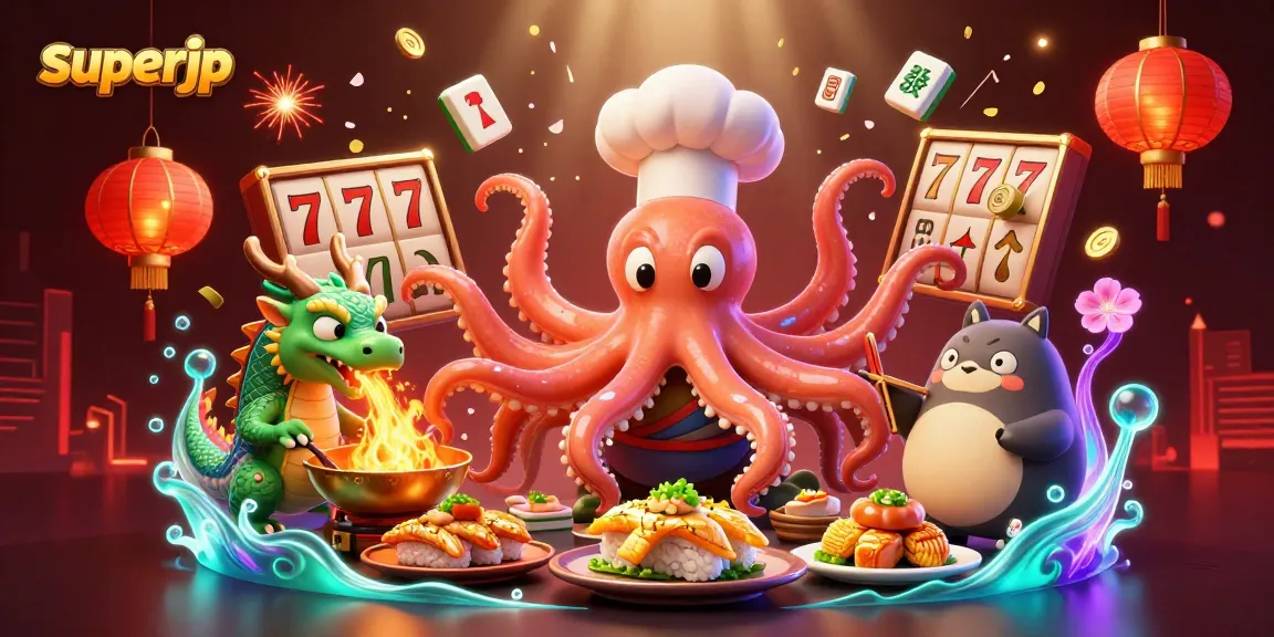 Experience thrilling gameplay with superjp featuring lucky 7s and jackpot counters in a vibrant casino scene.