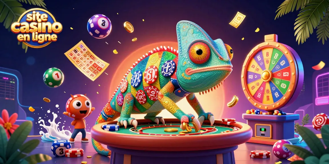 Jouez sur le site casino en ligne avec un caméléon propriétaire dynamique et des éléments de loterie.