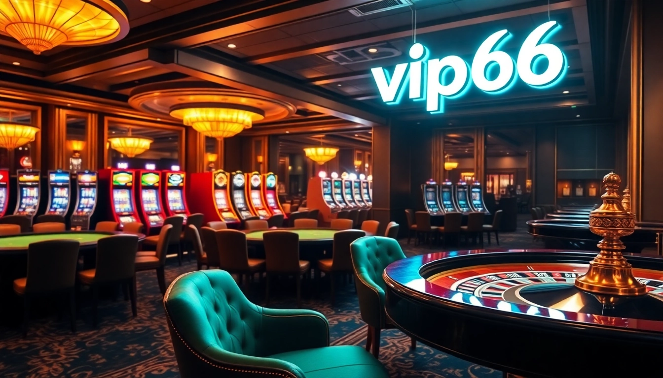 Experience the excitement of vip66 casino with vibrant tables and luxurious gaming.